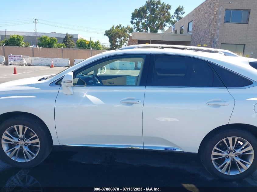 2013 LEXUS RX 450H - JTJBC1BA0D2445745