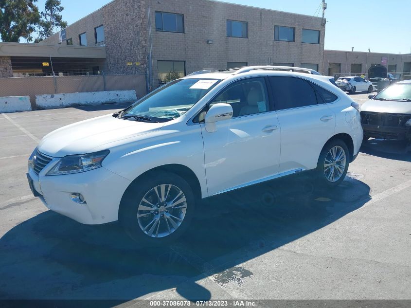 2013 LEXUS RX 450H - JTJBC1BA0D2445745
