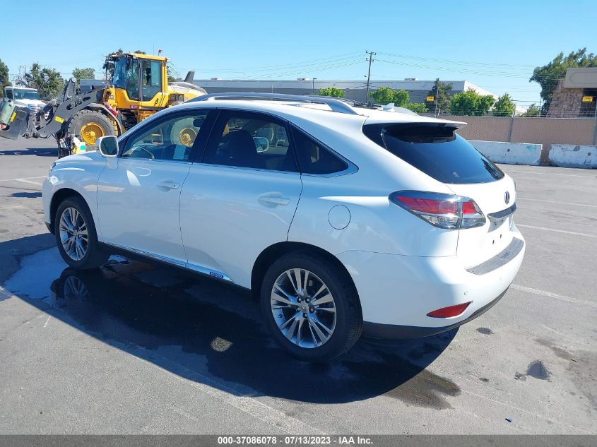 2013 LEXUS RX 450H - JTJBC1BA0D2445745