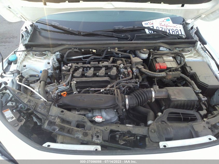 2022 HONDA CIVIC SEDAN EX - JHMFE1F70NX009591