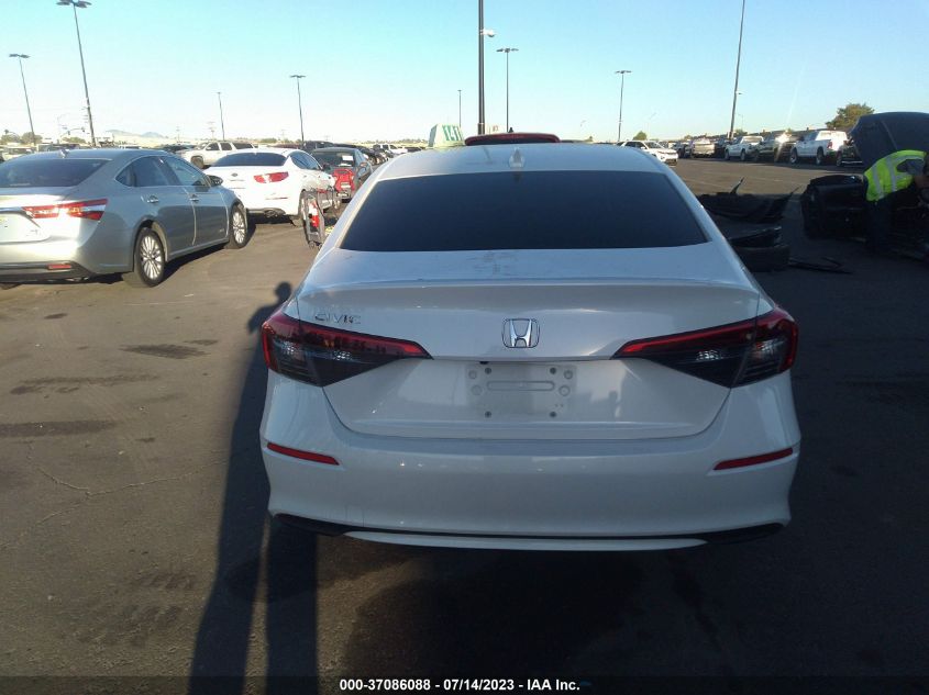 2022 HONDA CIVIC SEDAN EX - JHMFE1F70NX009591