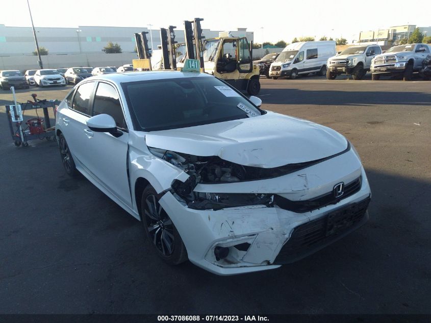 2022 HONDA CIVIC SEDAN EX - JHMFE1F70NX009591