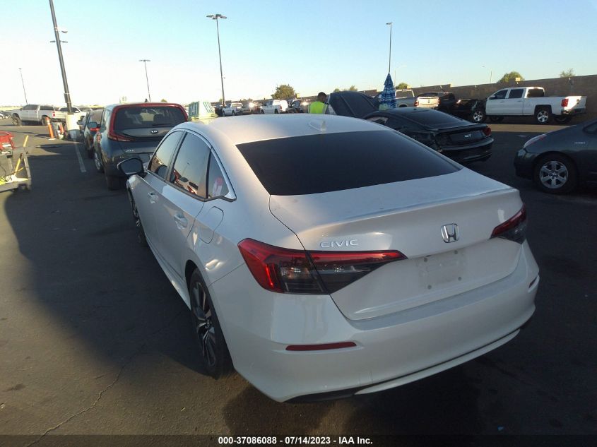 2022 HONDA CIVIC SEDAN EX - JHMFE1F70NX009591