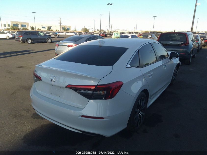 2022 HONDA CIVIC SEDAN EX - JHMFE1F70NX009591