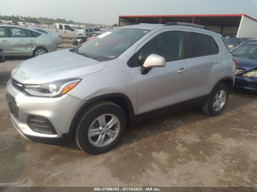 2021 CHEVROLET TRAX LT - KL7CJPSB0MB320024