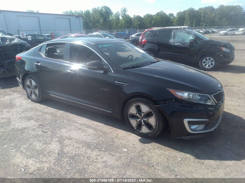 2013 KIA OPTIMA HYBRID EX - KNAGM4AD0D5047501