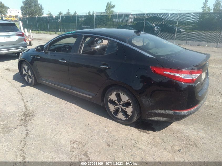 2013 KIA OPTIMA HYBRID EX - KNAGM4AD0D5047501