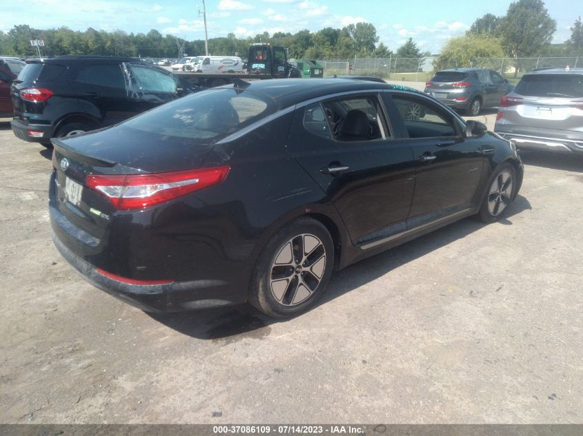 2013 KIA OPTIMA HYBRID EX - KNAGM4AD0D5047501