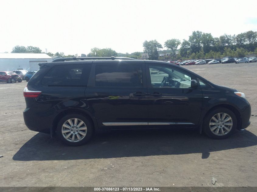 2017 TOYOTA SIENNA LE - 5TDJZ3DC3HS164481