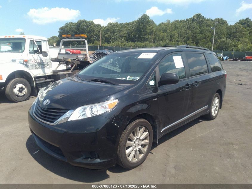 2017 TOYOTA SIENNA LE - 5TDJZ3DC3HS164481