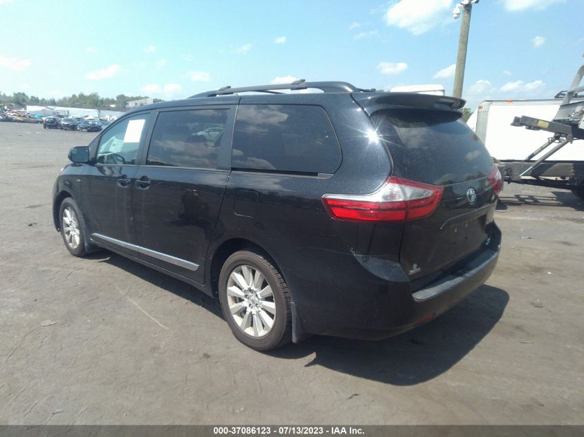2017 TOYOTA SIENNA LE - 5TDJZ3DC3HS164481