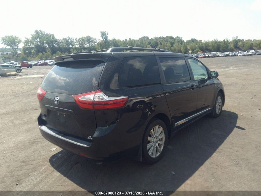 2017 TOYOTA SIENNA LE - 5TDJZ3DC3HS164481