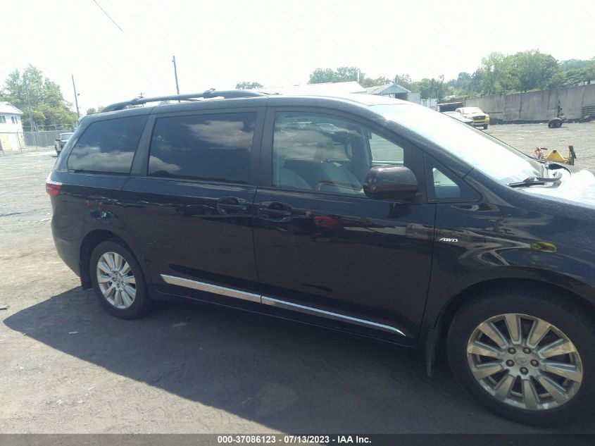 2017 TOYOTA SIENNA LE - 5TDJZ3DC3HS164481
