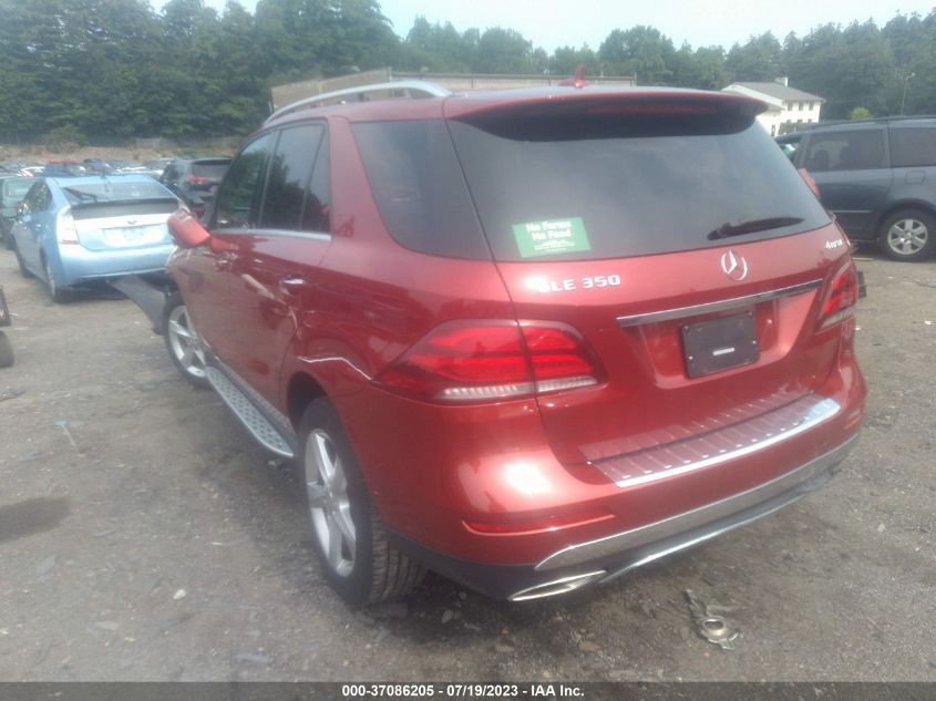 2016 MERCEDES-BENZ GLE 350 4MATIC - 4JGDA5HB2GA706792