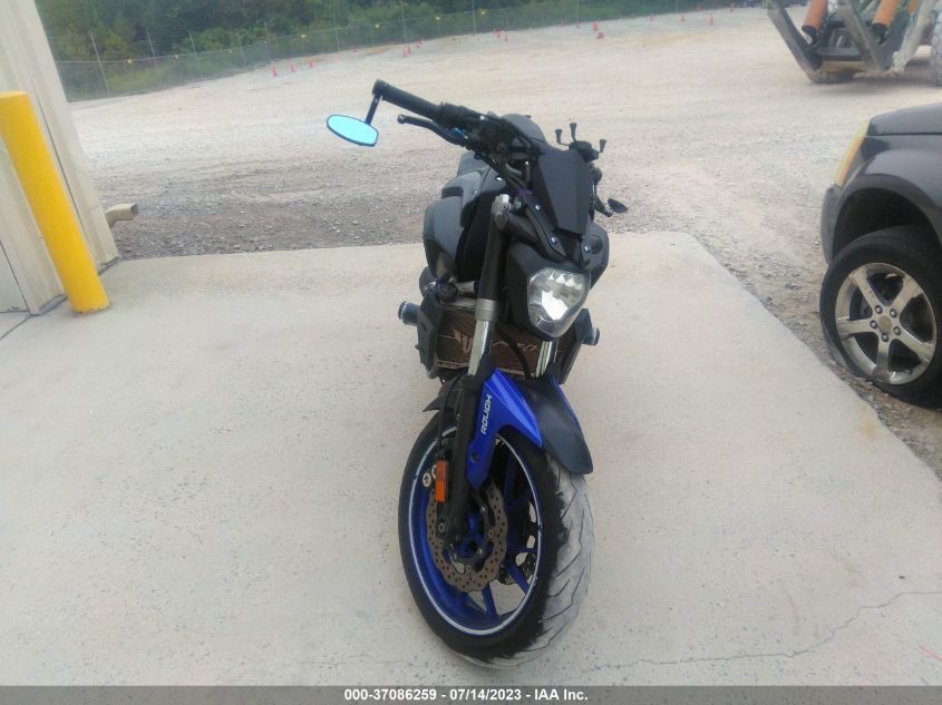 2016 YAMAHA FZ07 JYARM06E6GA005346