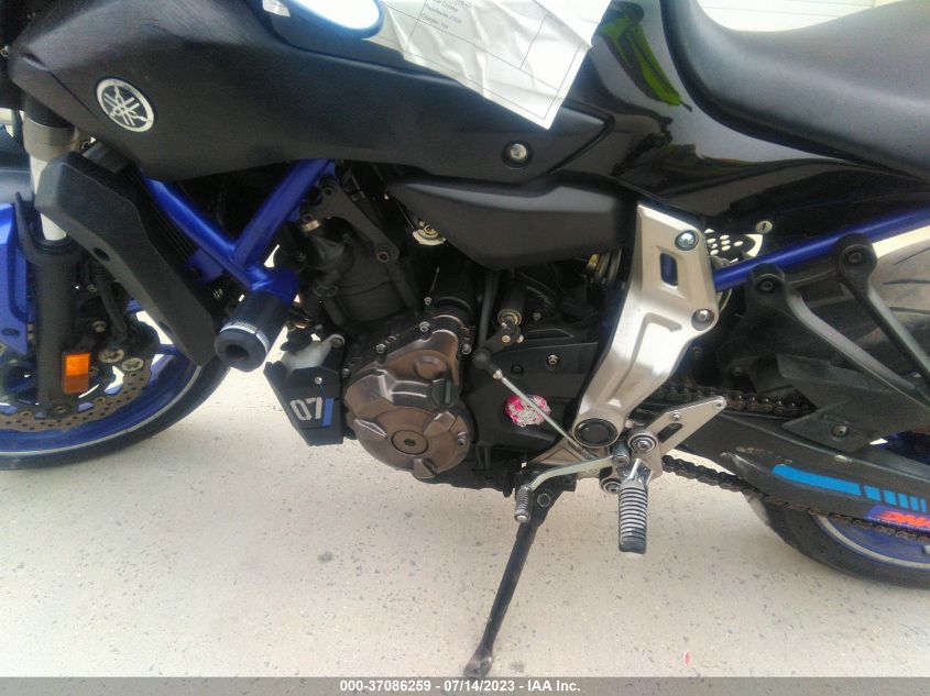 2016 YAMAHA FZ07 JYARM06E6GA005346