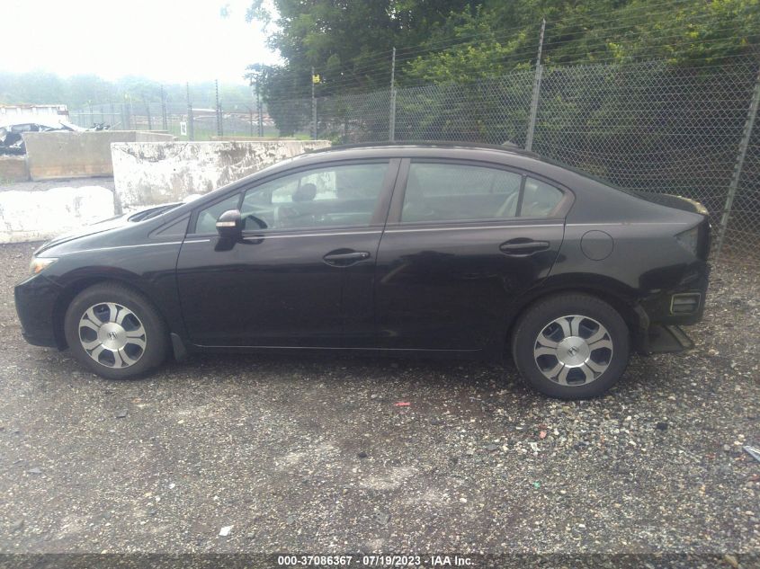 2013 HONDA CIVIC HYBRID 19XFB4F20DE200281
