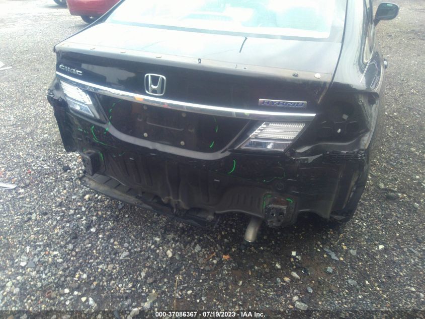 2013 HONDA CIVIC HYBRID 19XFB4F20DE200281