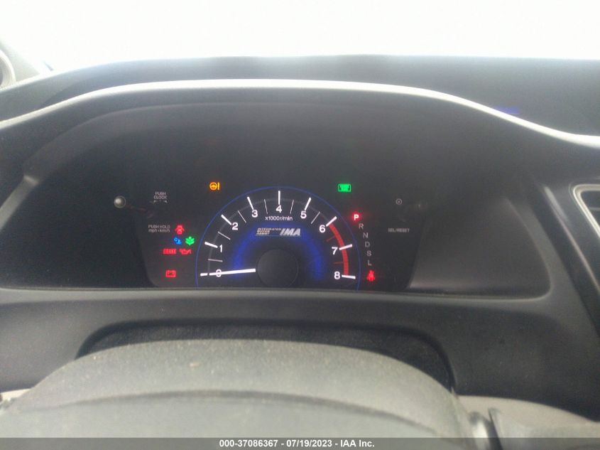 2013 HONDA CIVIC HYBRID 19XFB4F20DE200281