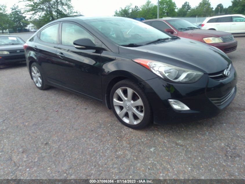 2013 HYUNDAI ELANTRA LIMITED PZEV - 5NPDH4AE4DH400695