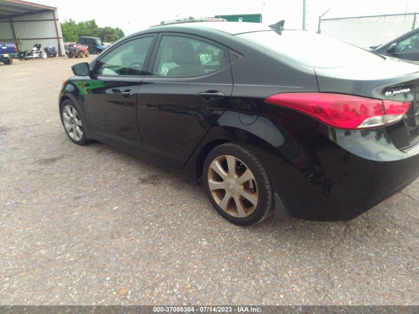 2013 HYUNDAI ELANTRA LIMITED PZEV - 5NPDH4AE4DH400695