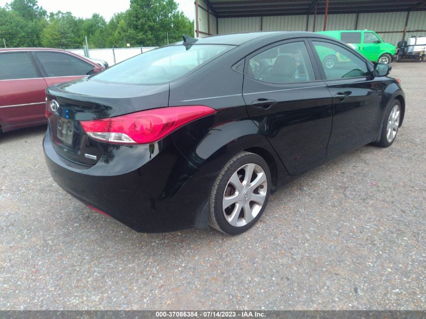 2013 HYUNDAI ELANTRA LIMITED PZEV - 5NPDH4AE4DH400695