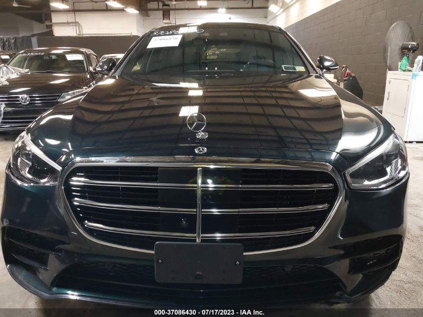 2021 MERCEDES-BENZ S-CLASS S 580 - W1K6G7GB2MA060910