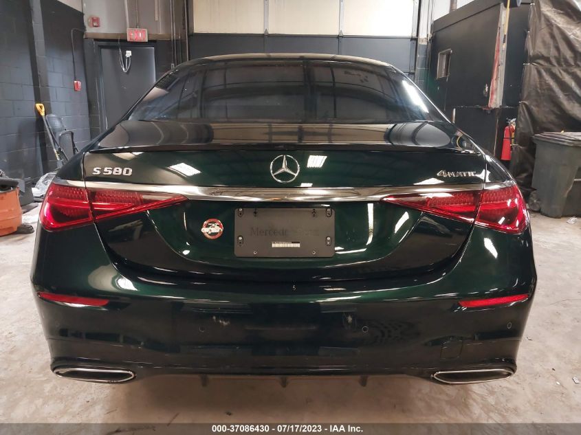 2021 MERCEDES-BENZ S-CLASS S 580 - W1K6G7GB2MA060910