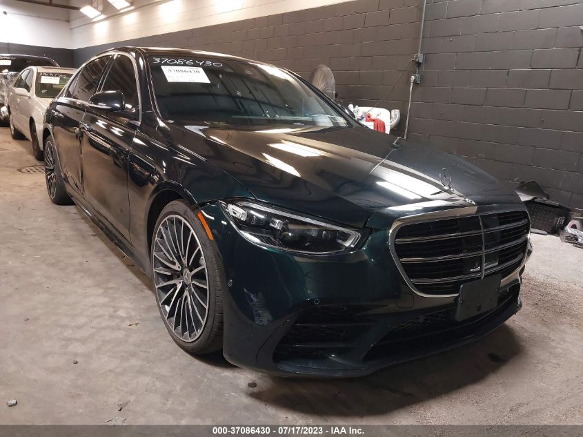 2021 MERCEDES-BENZ S-CLASS S 580 - W1K6G7GB2MA060910