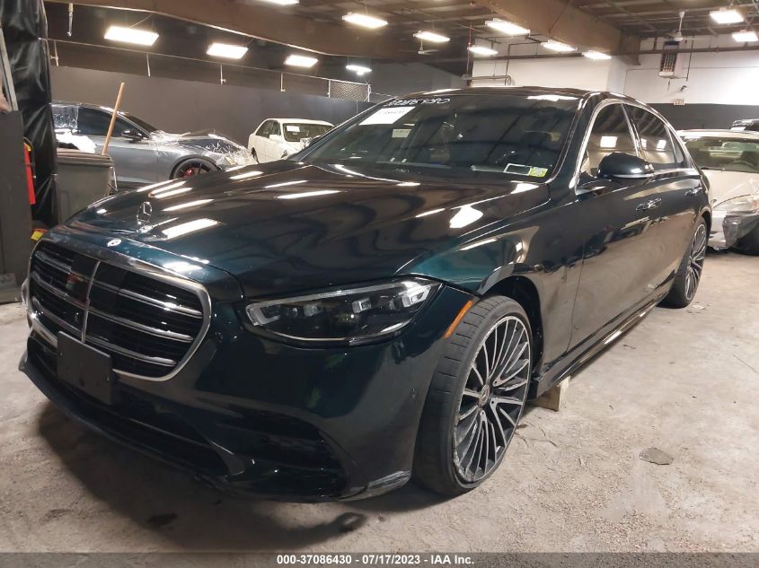 2021 MERCEDES-BENZ S-CLASS S 580 - W1K6G7GB2MA060910