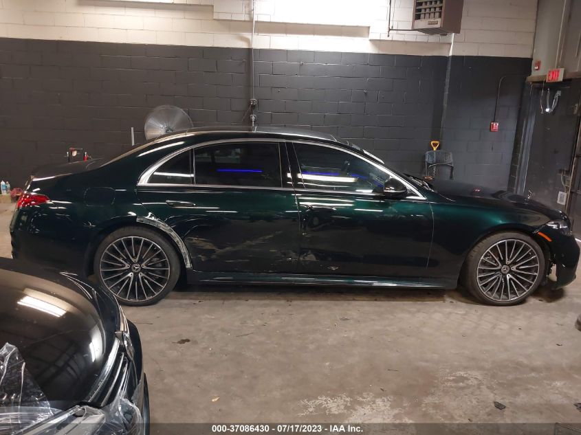 2021 MERCEDES-BENZ S-CLASS S 580 - W1K6G7GB2MA060910