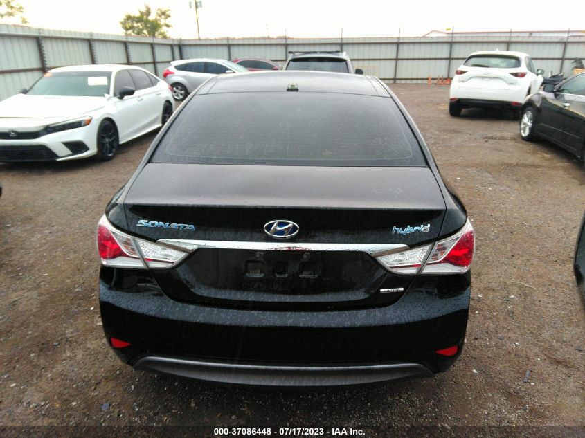 2013 HYUNDAI SONATA HYBRID LIMITED W - KMHEC4A44DA066259