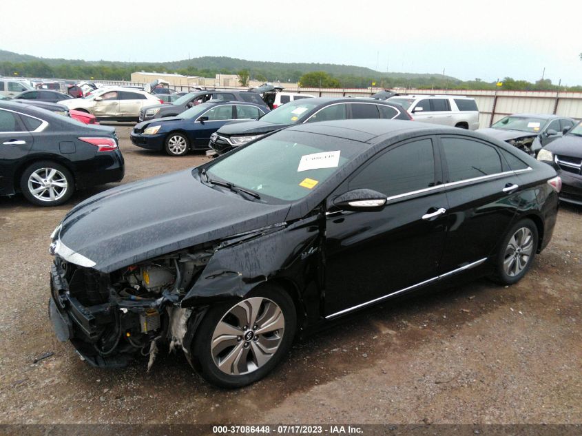 2013 HYUNDAI SONATA HYBRID LIMITED W - KMHEC4A44DA066259