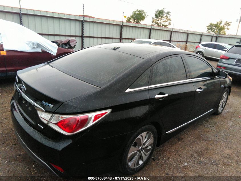 2013 HYUNDAI SONATA HYBRID LIMITED W - KMHEC4A44DA066259