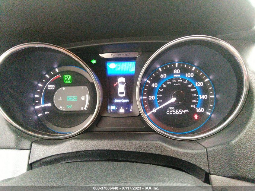 2013 HYUNDAI SONATA HYBRID LIMITED W - KMHEC4A44DA066259