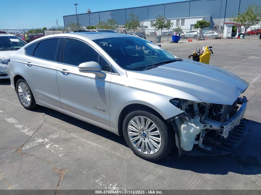 2013 FORD FUSION SE HYBRID - 3FA6P0LU9DR345415