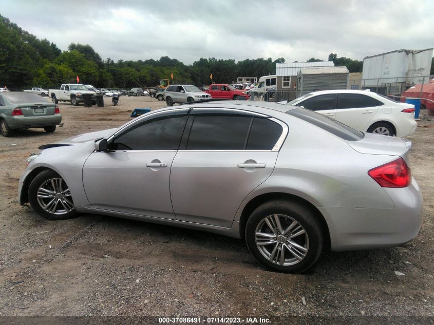 2013 INFINITI G37X JN1CV6AR0DM766309