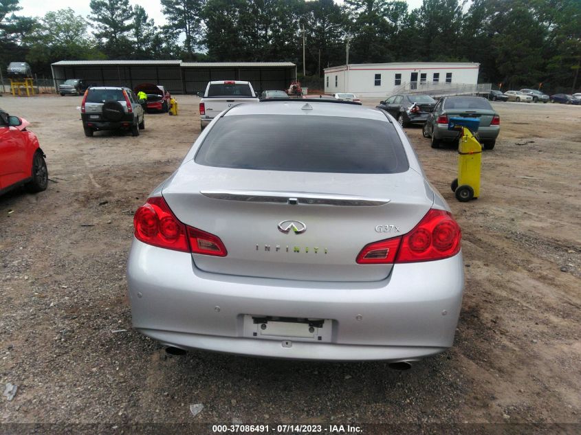 2013 INFINITI G37X JN1CV6AR0DM766309
