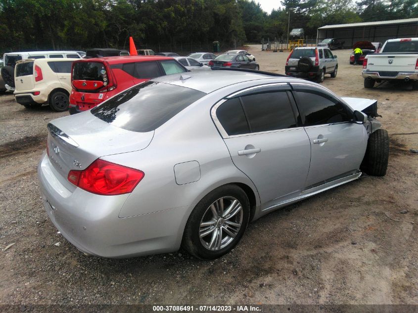 2013 INFINITI G37X JN1CV6AR0DM766309