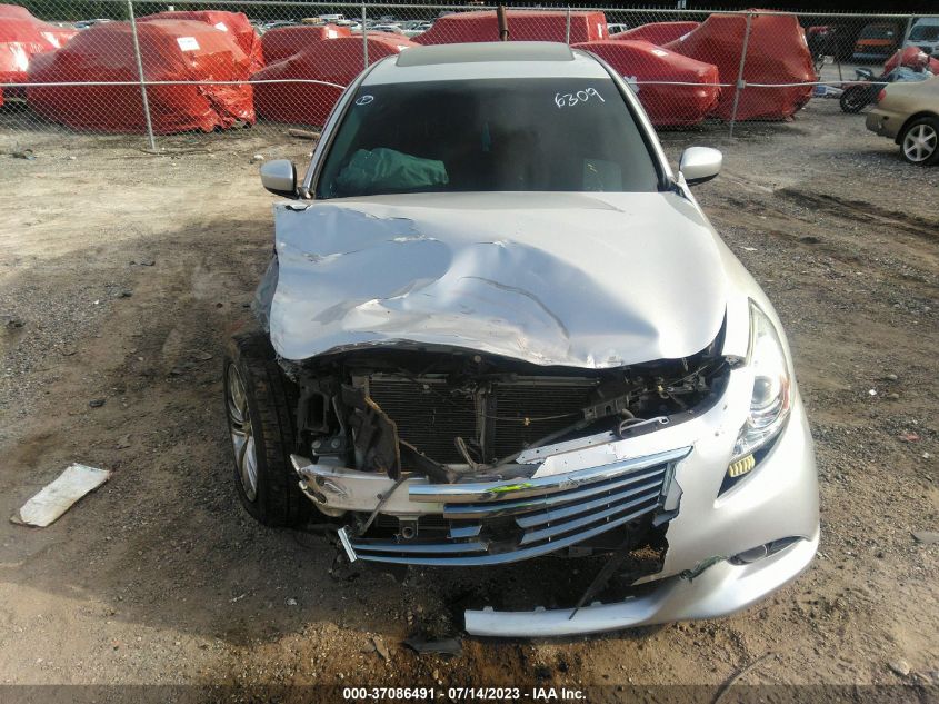 2013 INFINITI G37X JN1CV6AR0DM766309