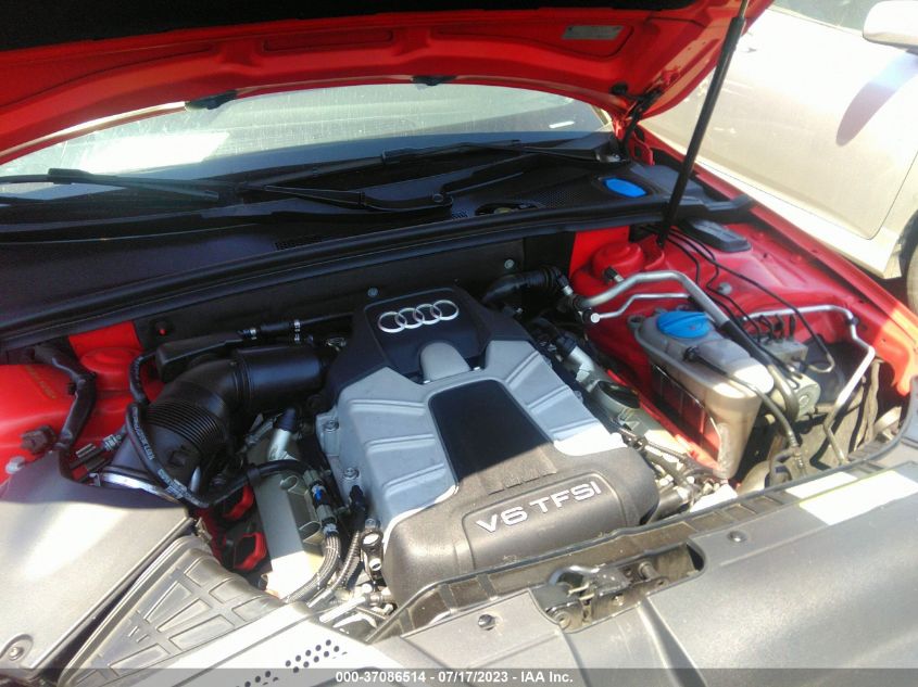 2015 AUDI S4 PREMIUM PLUS WAUBGAFL1FA074880