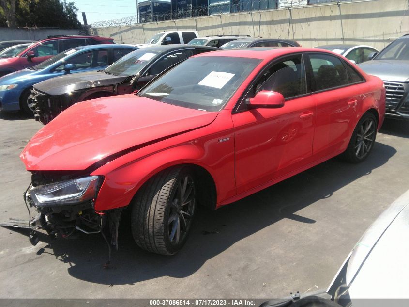 2015 AUDI S4 PREMIUM PLUS WAUBGAFL1FA074880