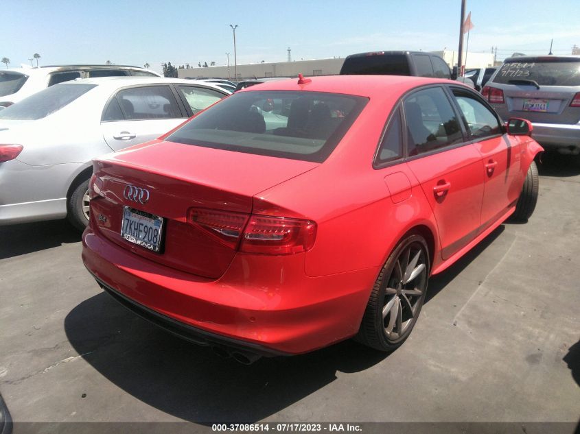 2015 AUDI S4 PREMIUM PLUS WAUBGAFL1FA074880