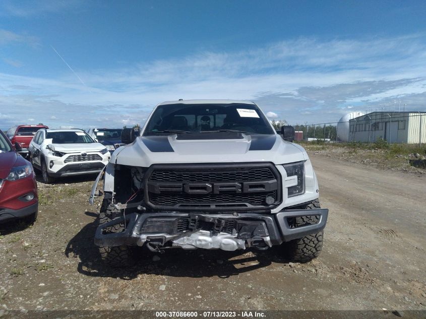 2017 FORD F-150 RAPTOR - 1FTFW1RG1HFC60222