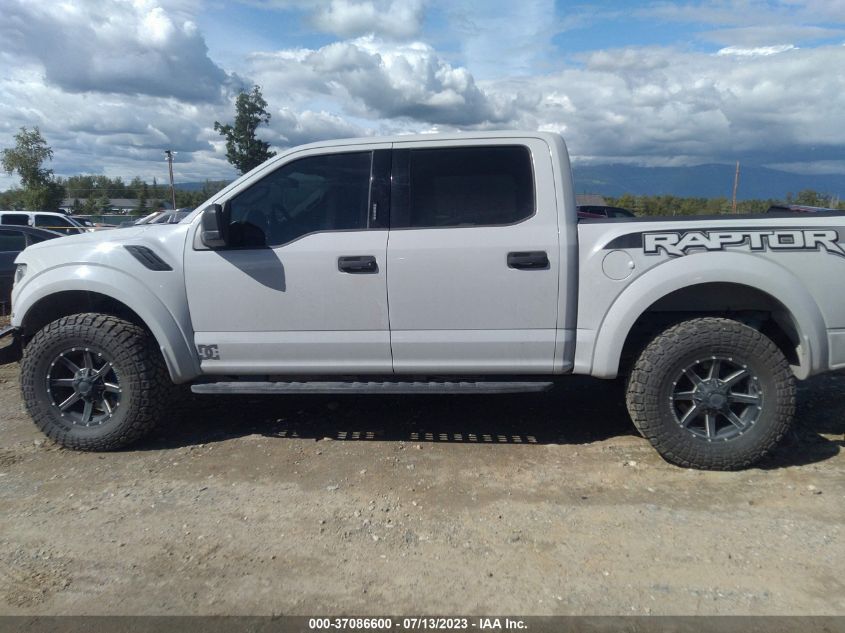 2017 FORD F-150 RAPTOR - 1FTFW1RG1HFC60222