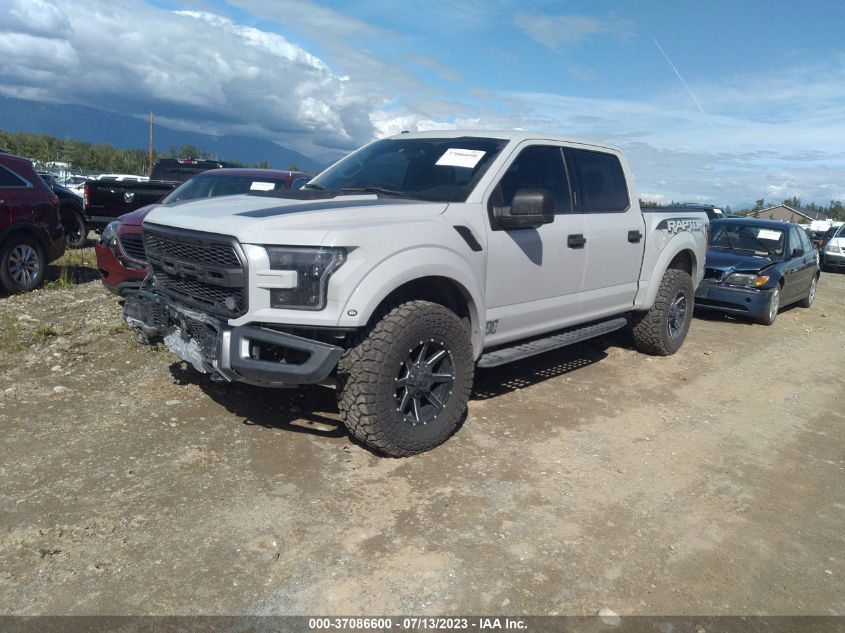 2017 FORD F-150 RAPTOR - 1FTFW1RG1HFC60222