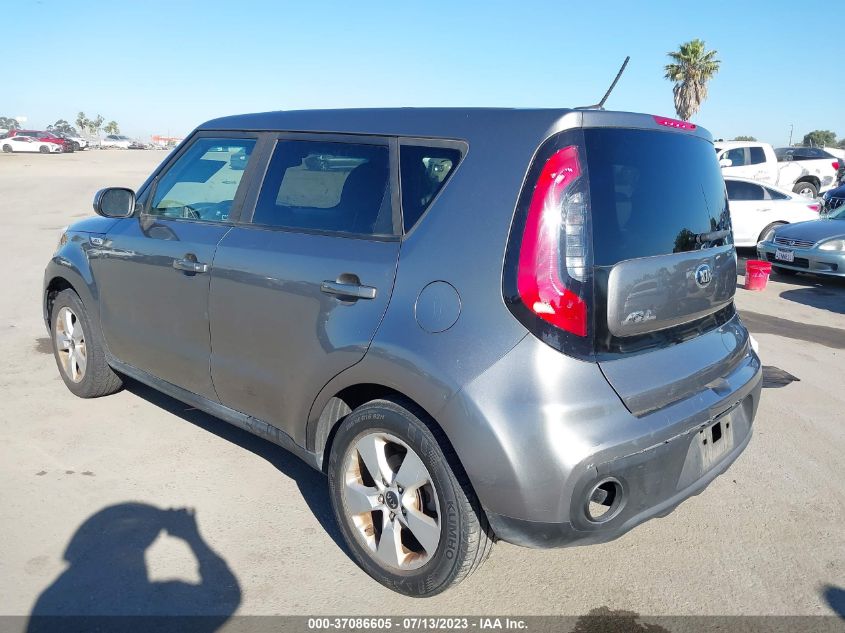 2018 KIA SOUL BASE - KNDJN2A22J7532618