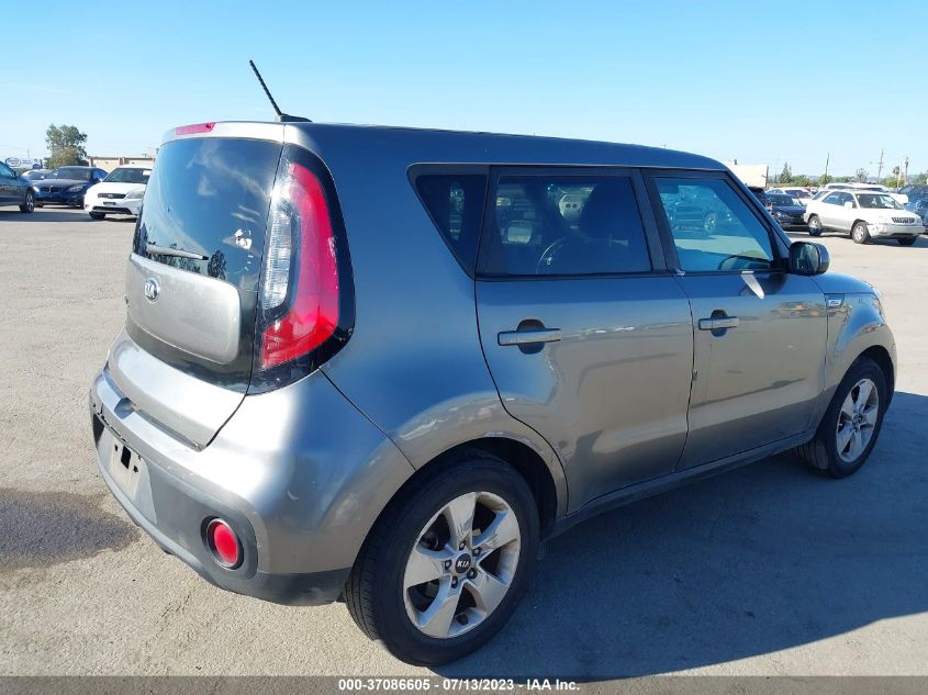 2018 KIA SOUL BASE - KNDJN2A22J7532618