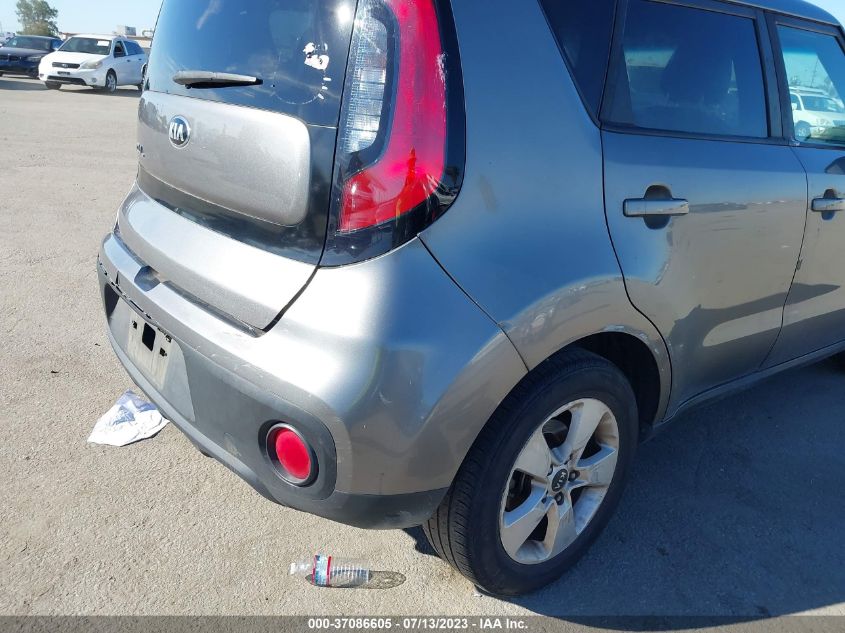 2018 KIA SOUL BASE - KNDJN2A22J7532618
