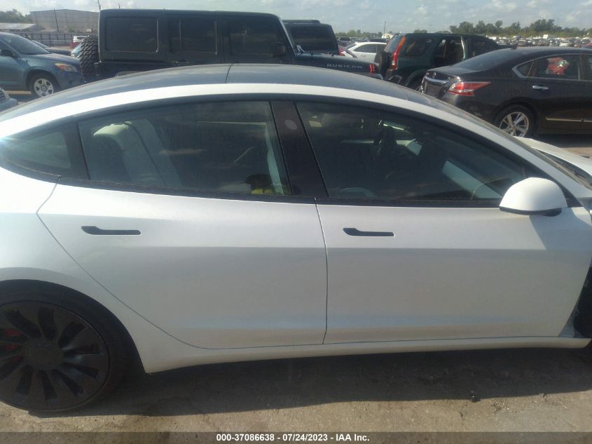 2022 TESLA MODEL 3 - 5YJ3E1EC4NF266766